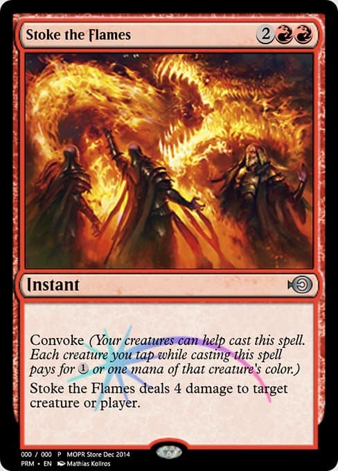 Stoke the Flames from Magic Online Promos (Uncommon)