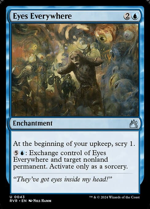 Eyes Everywhere from Ravnica Remastered (Uncommon)
