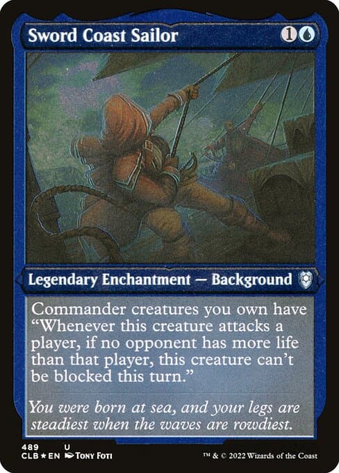 Sword Coast Sailor from Commander Legends: Battle for Baldur's Gate (Uncommon)