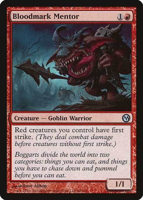 Bloodmark Mentor from Duels of the Planeswalkers (Uncommon)