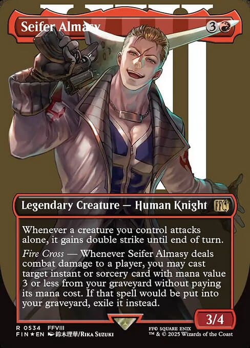 Seifer Almasy from Final Fantasy (Rare)