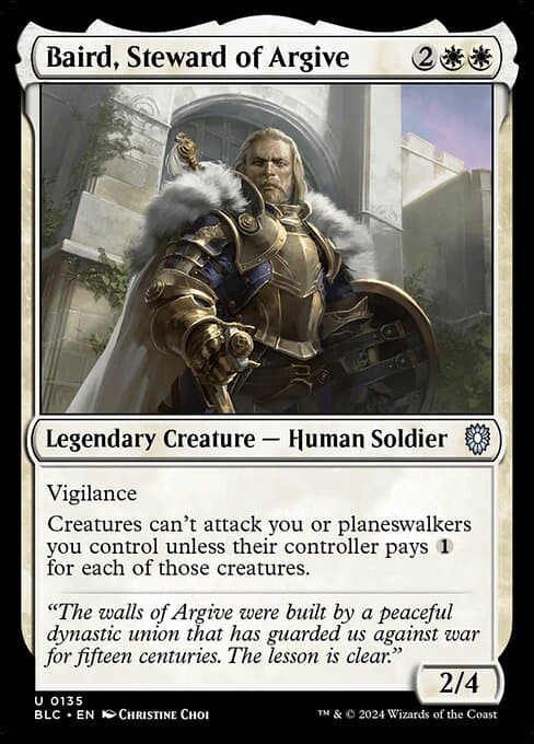 Baird, Steward of Argive (Uncommon)