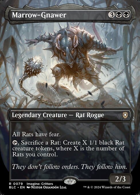 Marrow-Gnawer from Bloomburrow Commander (Rare)