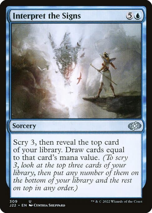 Interpret the Signs from Jumpstart 2022 (Uncommon)