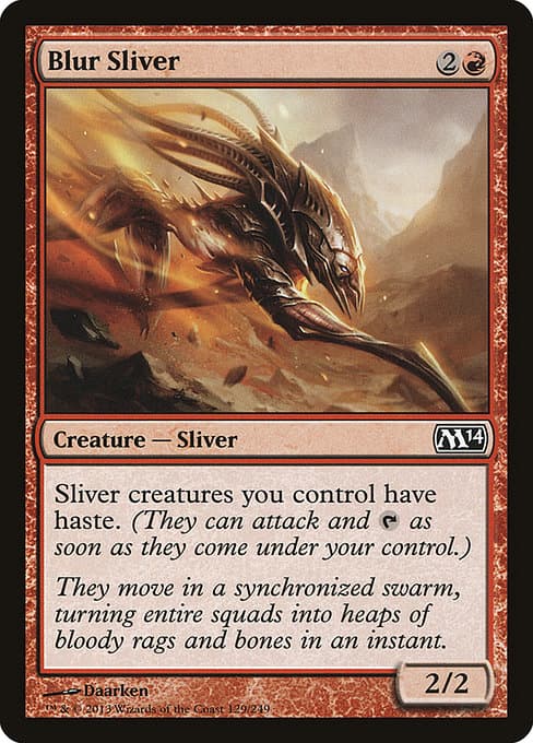 Blur Sliver from Magic 2014 (Common)
