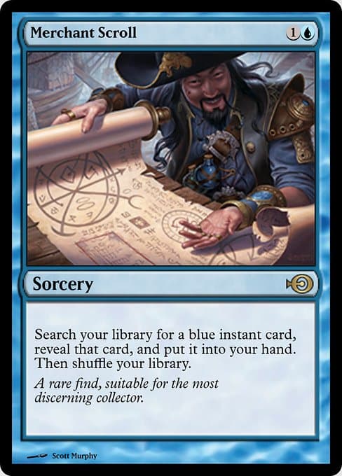Merchant Scroll from Magic Online Promos (Rare)
