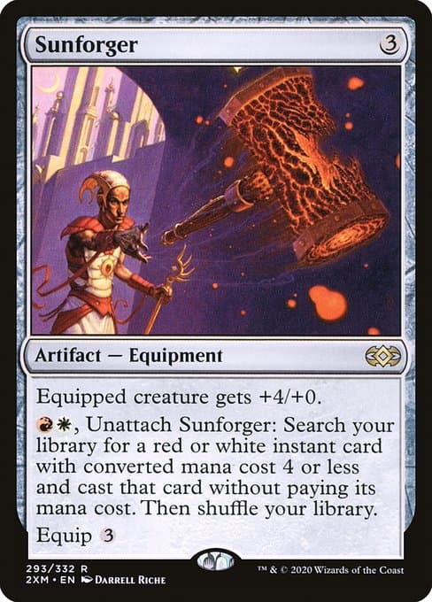 Sunforger from Double Masters (Rare)