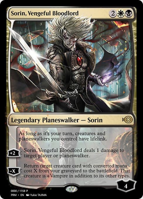 Sorin, Vengeful Bloodlord from Magic Online Promos (Rare)