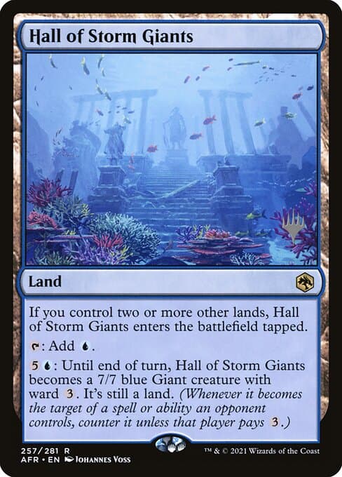 Hall of Storm Giants from Adventures in the Forgotten Realms Promos (Rare)