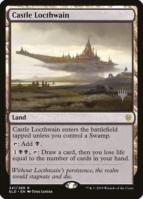 Castle Locthwain from Throne of Eldraine Promos (Rare)
