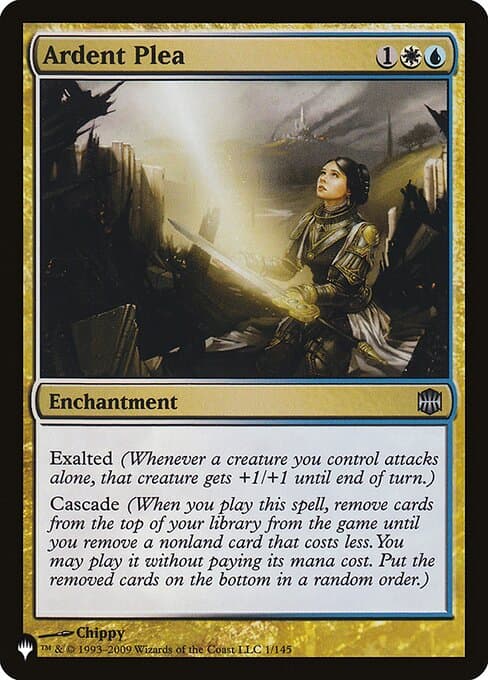 Ardent Plea from The List (Uncommon)