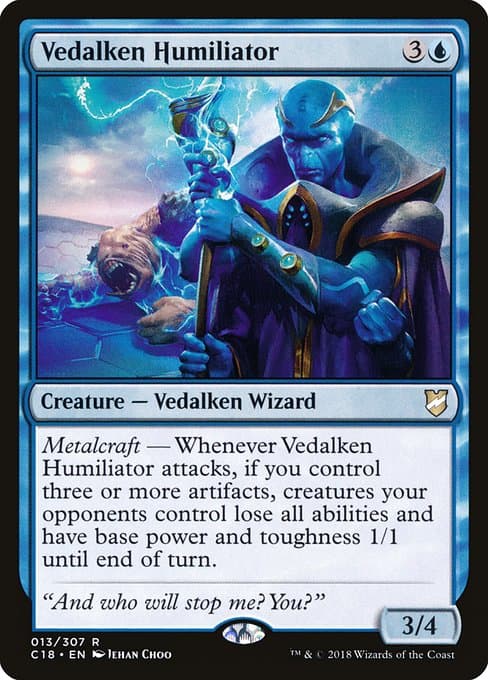 Vedalken Humiliator from Commander 2018 (Rare)