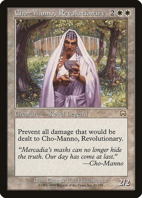 Cho-Manno, Revolutionary from Mercadian Masques (Rare)