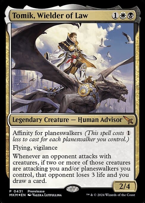 Tomik, Wielder of Law (Mythic)
