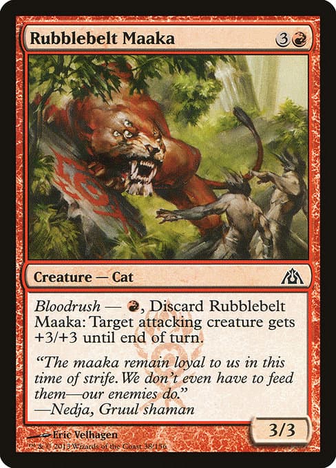 Rubblebelt Maaka from Dragon's Maze (Common)