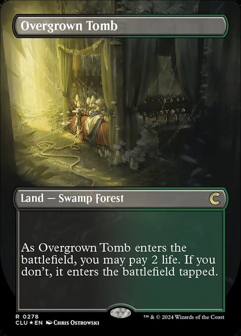 Overgrown Tomb from Ravnica: Clue Edition (Rare)