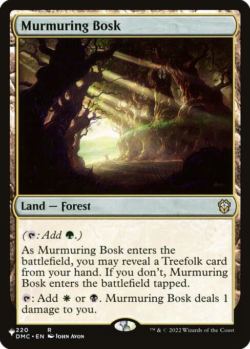 Murmuring Bosk from The List (Rare)