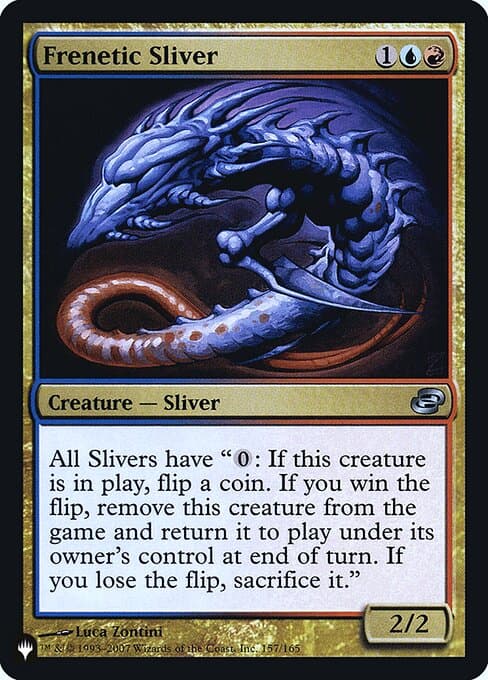 Frenetic Sliver from The List (Uncommon)