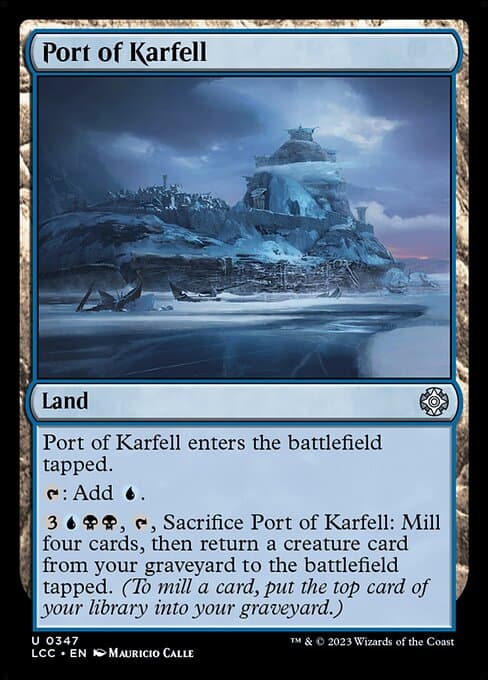 Port of Karfell from The Lost Caverns of Ixalan Commander (Uncommon)