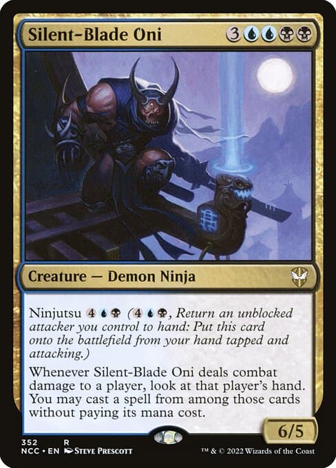 Silent-Blade Oni from New Capenna Commander (Rare)