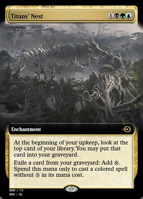 Titans' Nest from Magic Online Promos (Rare)