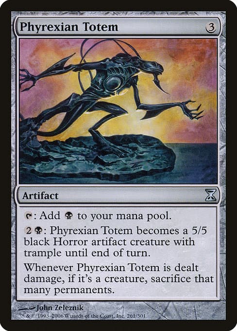 Phyrexian Totem from Time Spiral (Uncommon)