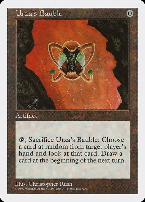 Urza's Bauble from Fifth Edition (Uncommon)