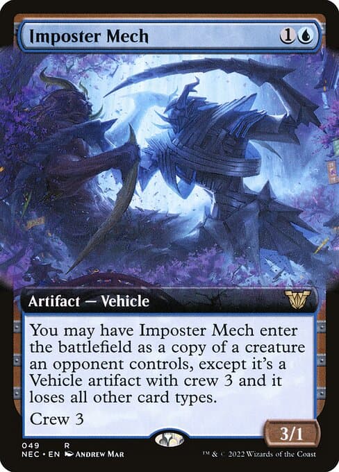 Imposter Mech from Neon Dynasty Commander (Rare)