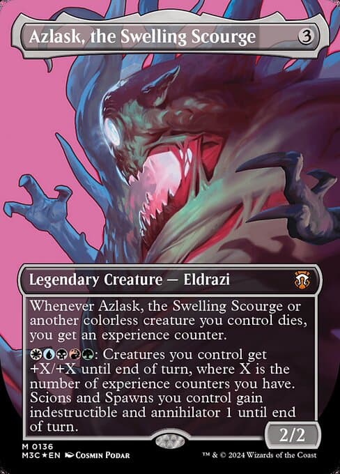 Azlask, the Swelling Scourge from Modern Horizons 3 Commander (Mythic)
