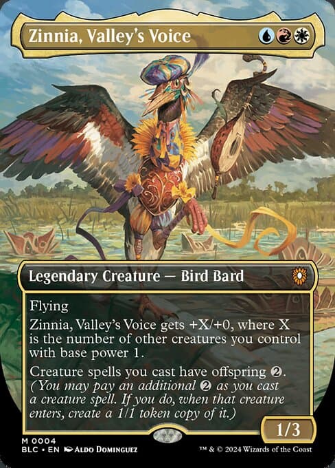 Zinnia, Valley's Voice (Mythic)