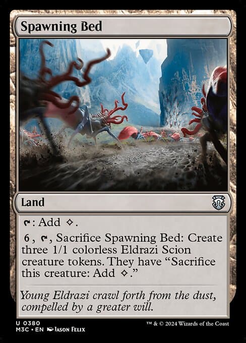 Spawning Bed from Modern Horizons 3 Commander (Uncommon)