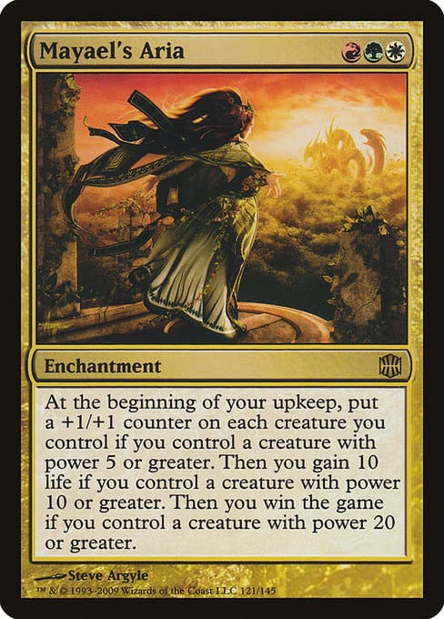 Mayael's Aria from Alara Reborn (Rare)
