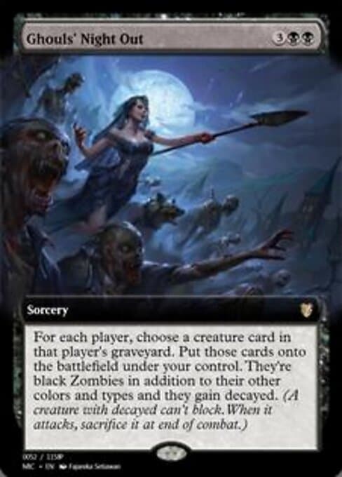 Ghouls' Night Out from Magic Online Promos (Rare)