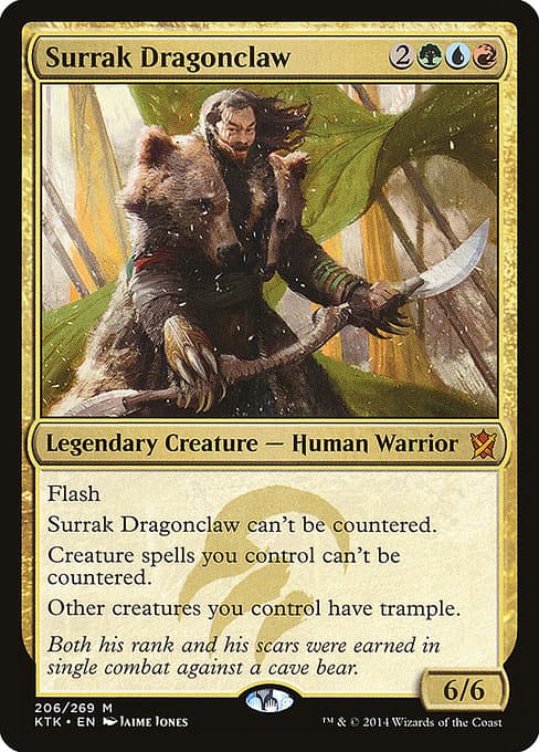Surrak Dragonclaw from Khans of Tarkir (Mythic)