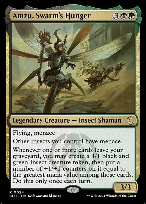 Amzu, Swarm's Hunger (Rare)