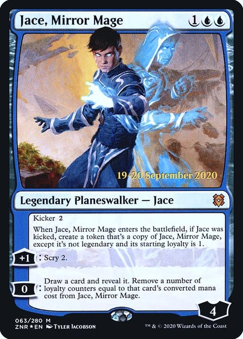 Jace, Mirror Mage from Zendikar Rising Promos (Mythic)