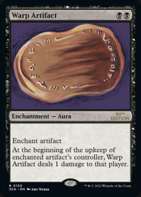 Warp Artifact from 30th Anniversary Edition (Rare)