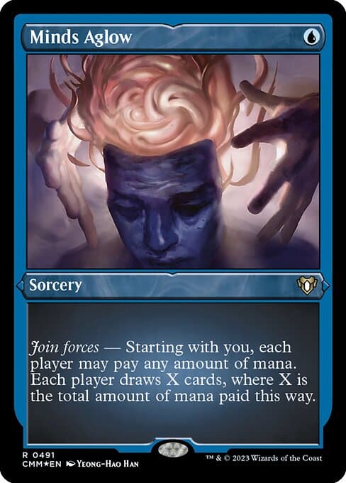 Minds Aglow from Commander Masters (Rare)
