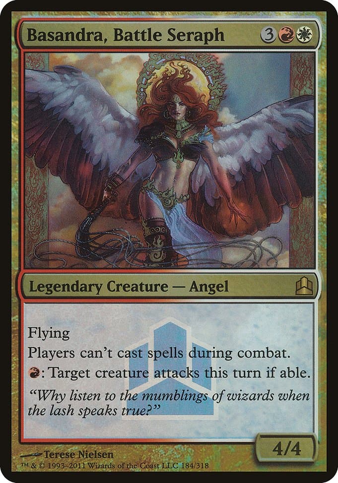 Basandra, Battle Seraph from Commander 2011 Launch Party (Rare)