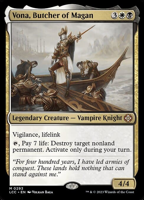Vona, Butcher of Magan (Mythic)