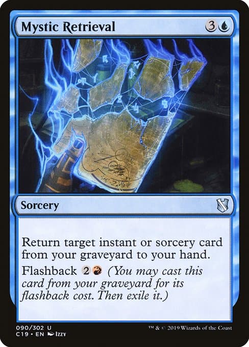 Mystic Retrieval from Commander 2019 (Uncommon)