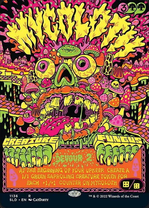 Mycoloth from Secret Lair Drop (Rare)