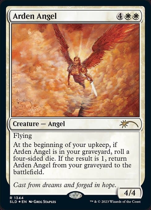 Arden Angel from Secret Lair Drop (Rare)