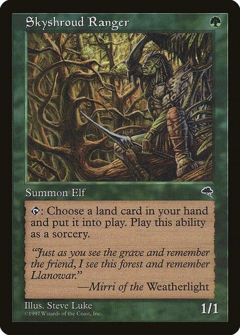 Skyshroud Ranger from Tempest (Common)