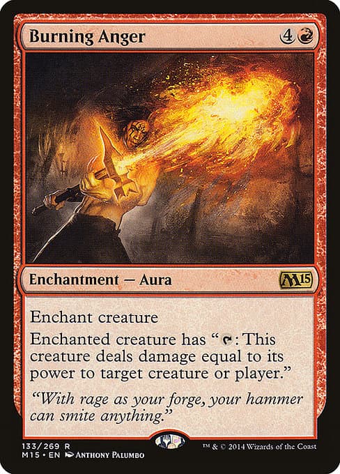 Burning Anger from Magic 2015 (Rare)