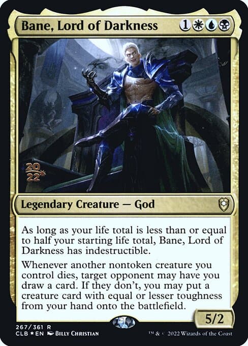 Bane, Lord of Darkness from Battle for Baldur's Gate Promos (Rare)