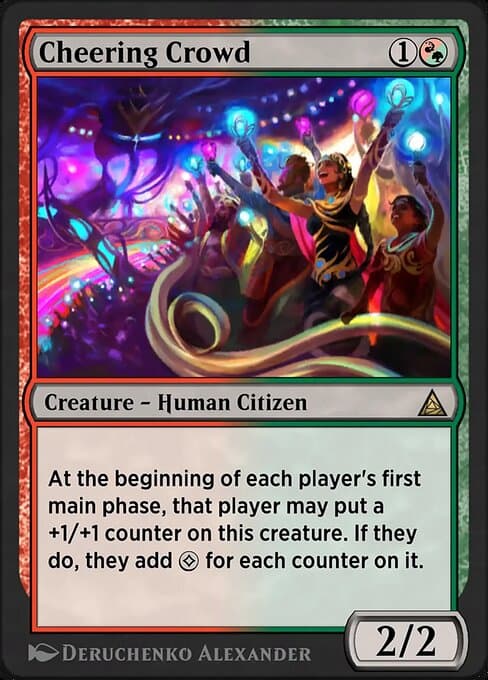 Cheering Crowd from Through the Omenpaths (Rare)