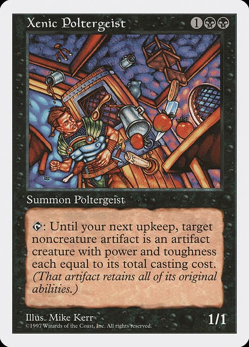 Xenic Poltergeist from Fifth Edition (Rare)