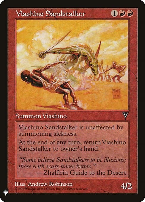 Viashino Sandstalker from The List (Uncommon)