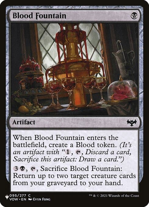 Blood Fountain from The List (Common)